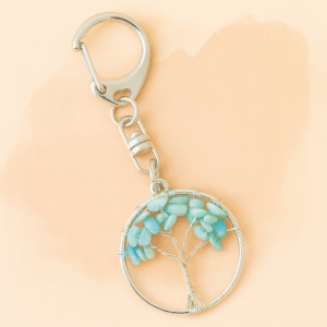 Chakra Tree of Life Keyring