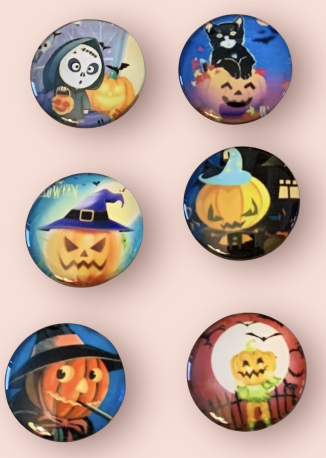 Pumpkin Halloween Magnets