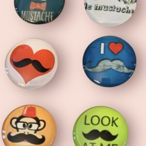 Funny Mustachio Magnet Set