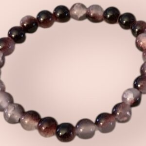 Purple Beaded Bracelet