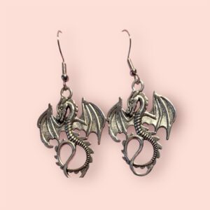 Large Dragon Earrings