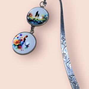 Mother and Child Bookmark (vivid)