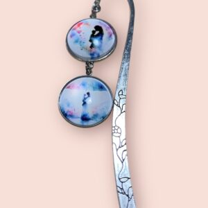 Mother and Child Bookmark(pastel)