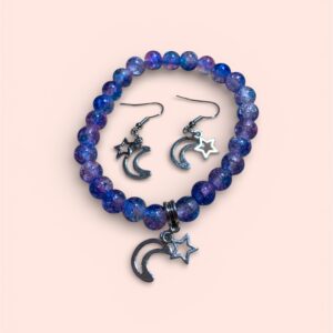 Moon and Star jewellery set