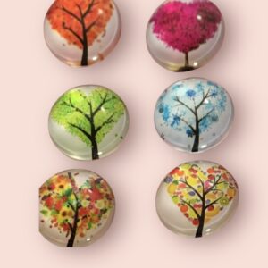 Heart Tree Magnet Set