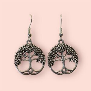 Silver Tree earrings