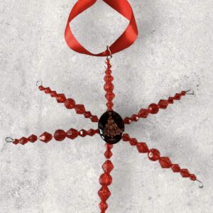 Red Star Christmas Tree Decoration